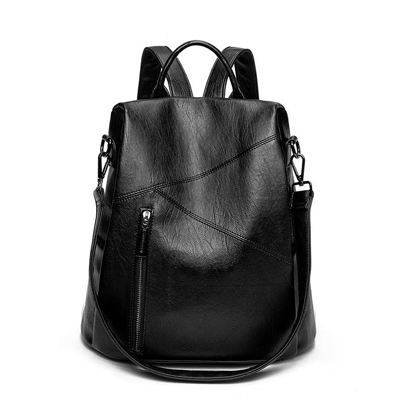 Women's Simple Fashion Large Capacity Casual Backpack