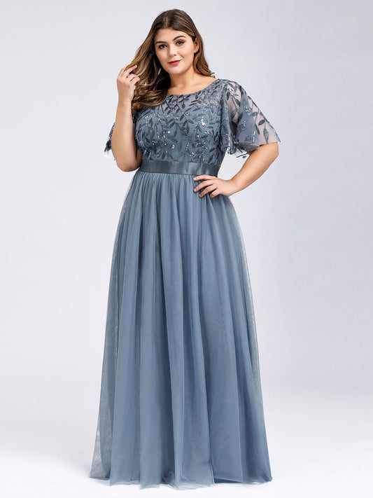 Plus Size Fat Girl Sister Group Bridesmaid Dress