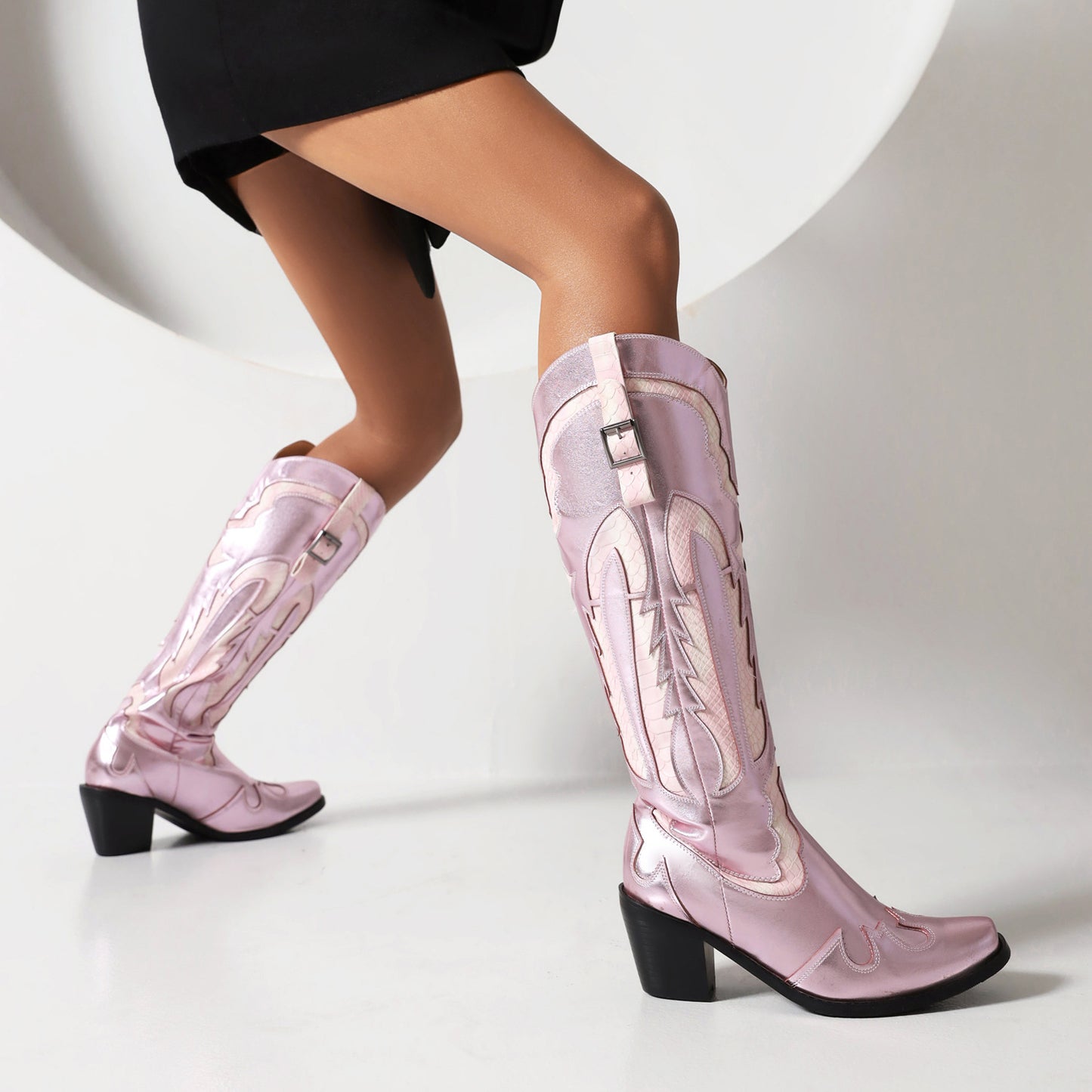 Women's New Fashion High-heeled Boots