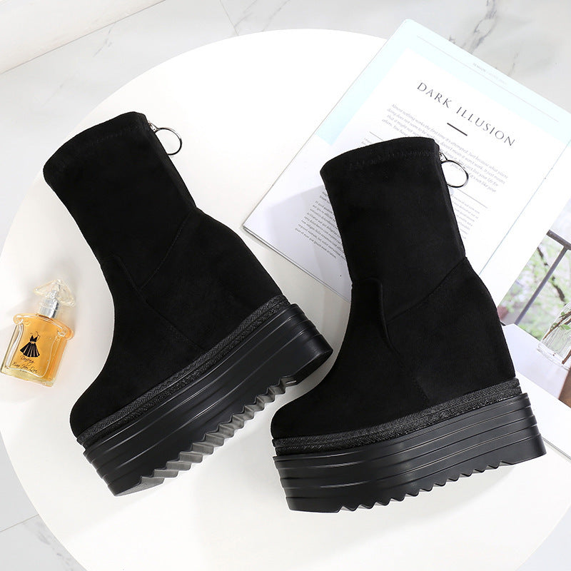 All-matching Korean Martin Boots Women's Platform